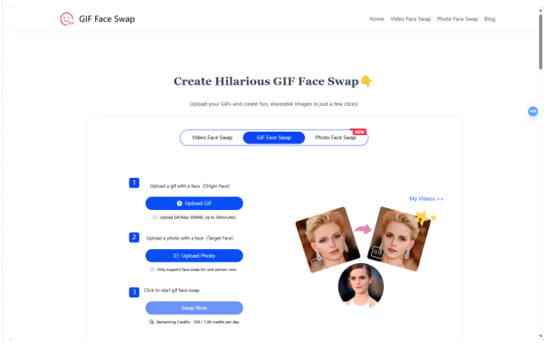 GIF Face Swap